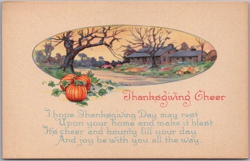 c1910s THANKSGIVING CHEER