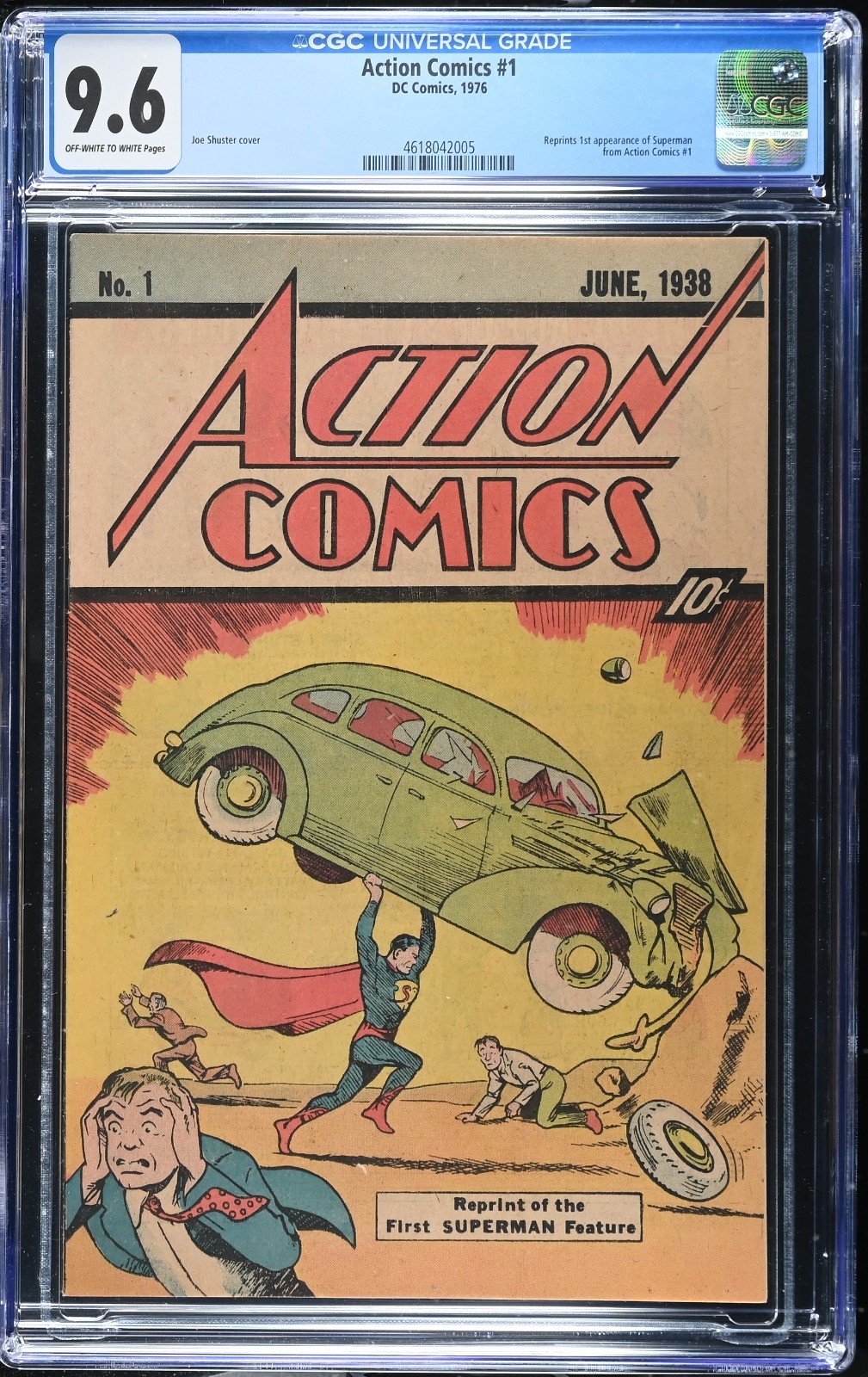Action Comics #1 CGC 9.6 Pow Wow Sleeping Bag - HIGH GRADE