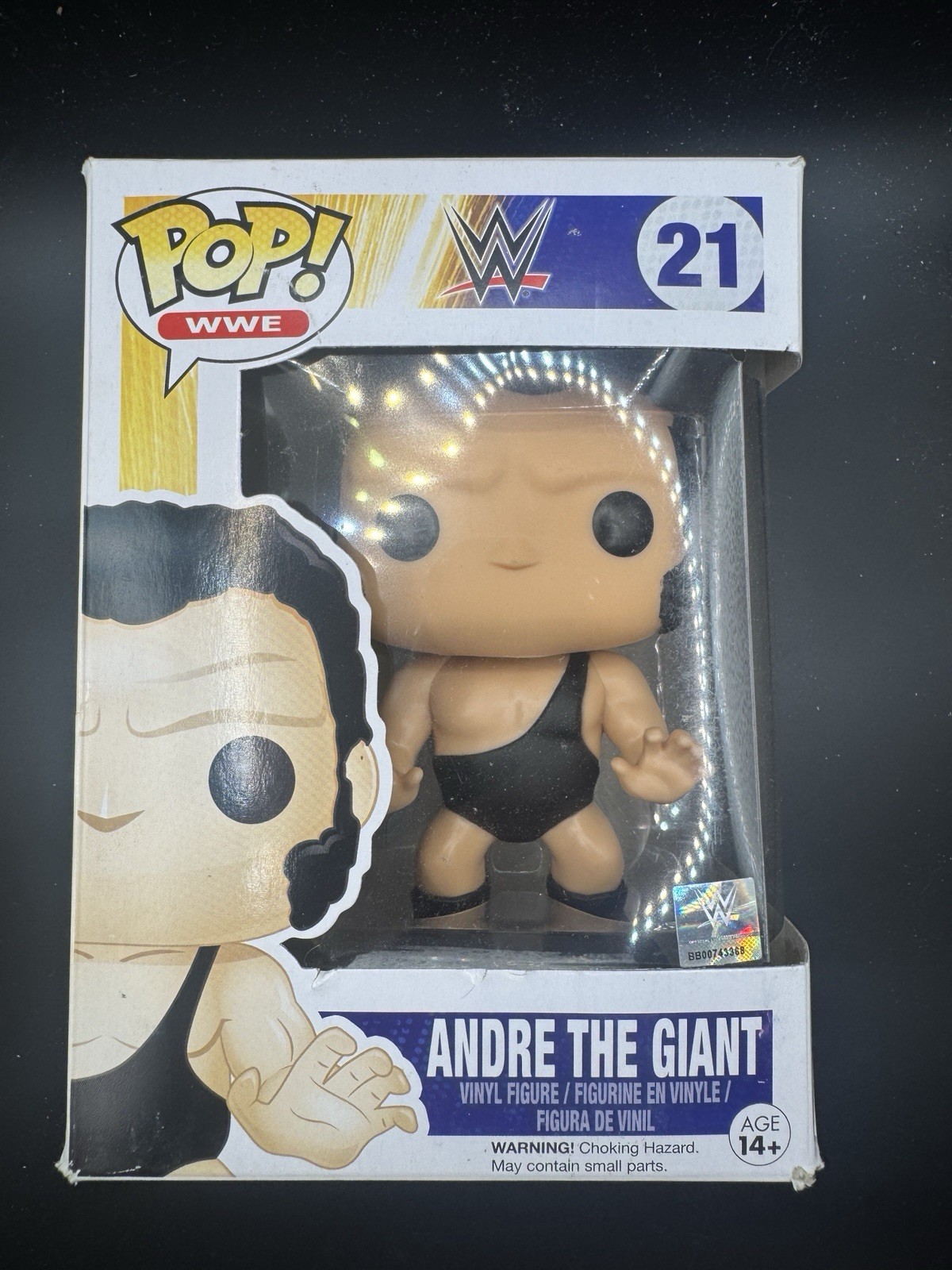 Funko Pop WWE Andre the Giant #21 Wrestling Vinyl Figure WWE Series 3 VAULTED￼