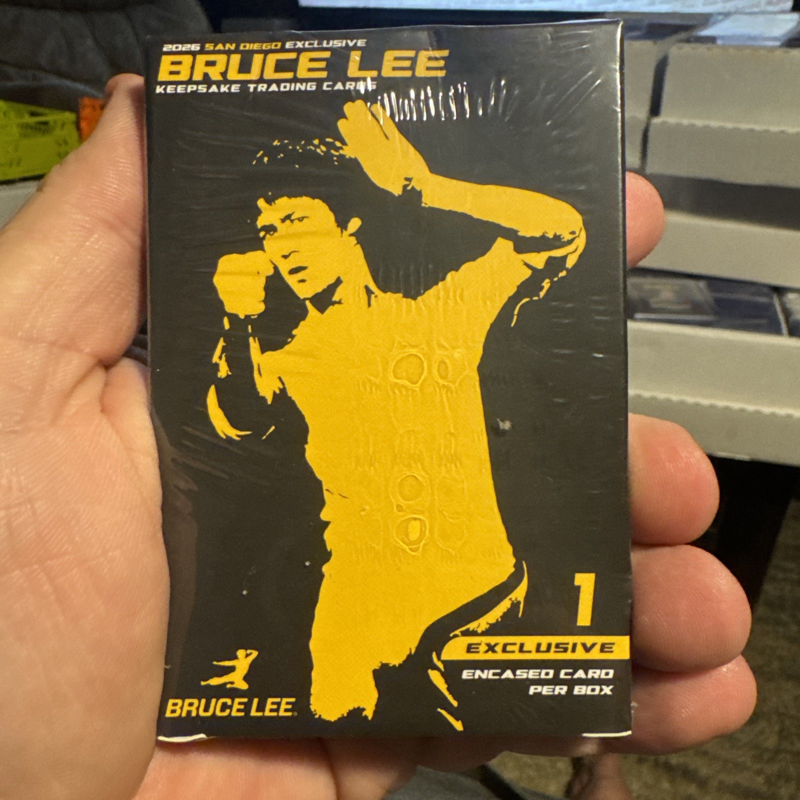 2026 Bruce Lee San Diego Exclusive Keepsake Trading Cards Box Sealed