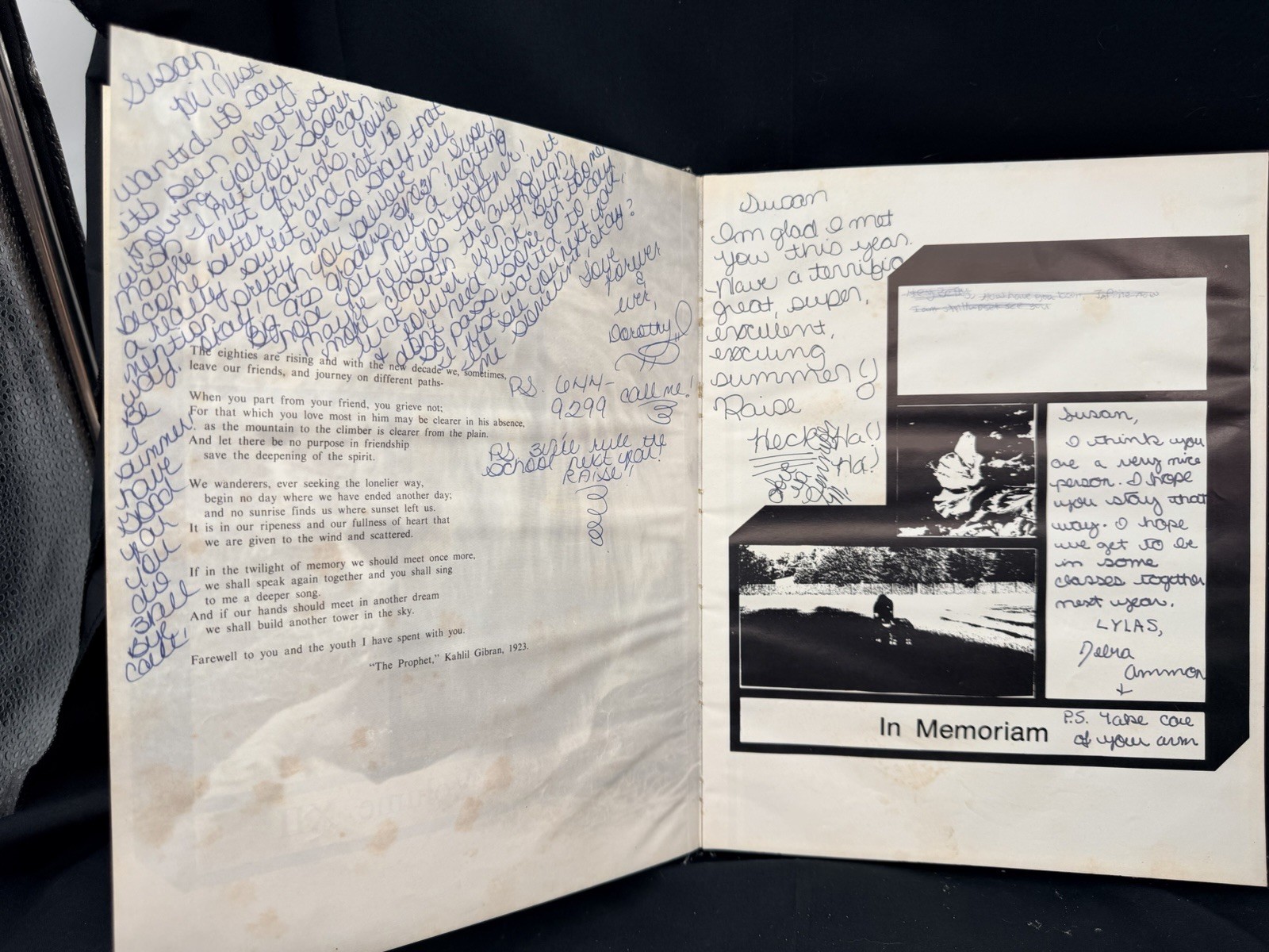 1981 Lions Tale Yearbook Glenridge Junior High Winter Park FL Signed Vol XII