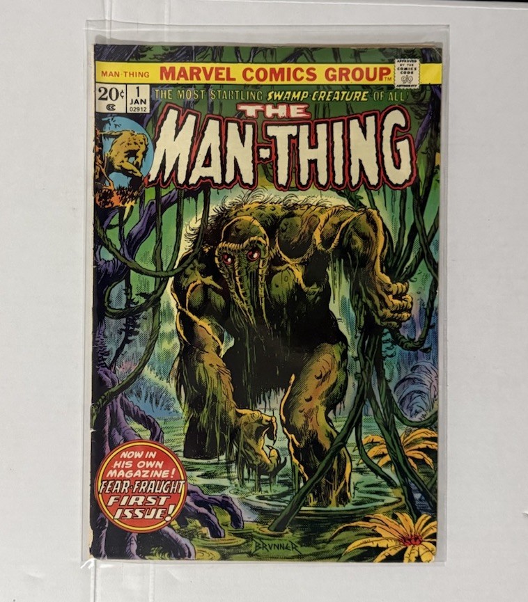 Man-Thing #1 Marvel Comics (1974) Bronze Age Key Issue Horror