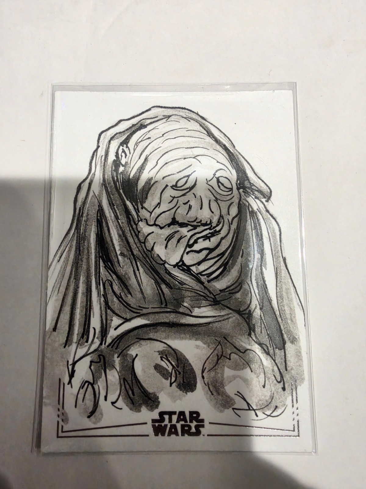 2024 Topps Star Wars Masterwork Sketch Card by Neil Camera #1/1