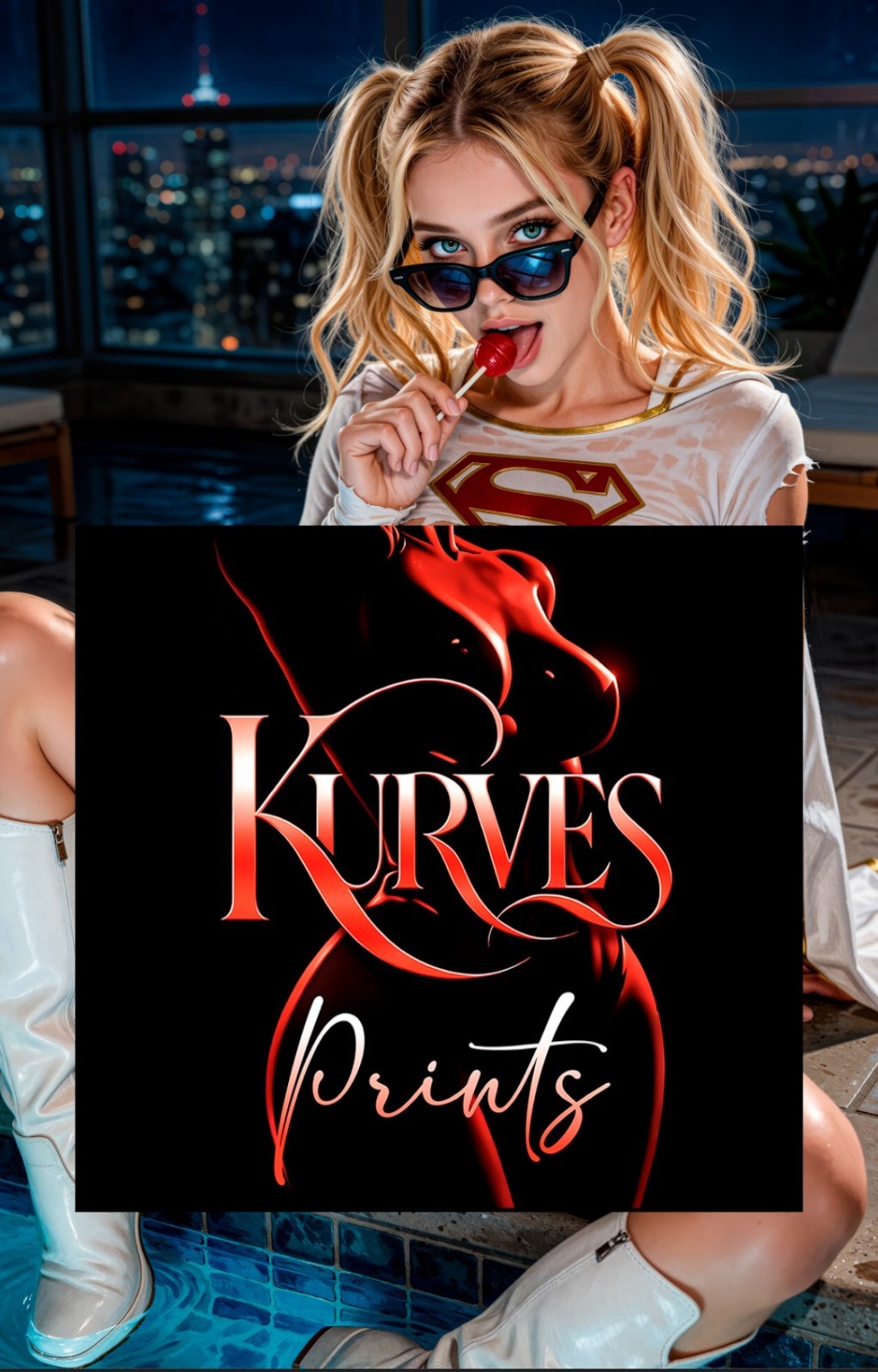 SUPERGIRL V11 | VIRGIN NOTI | SINGLE COVER PRINT | KURVES COMICS