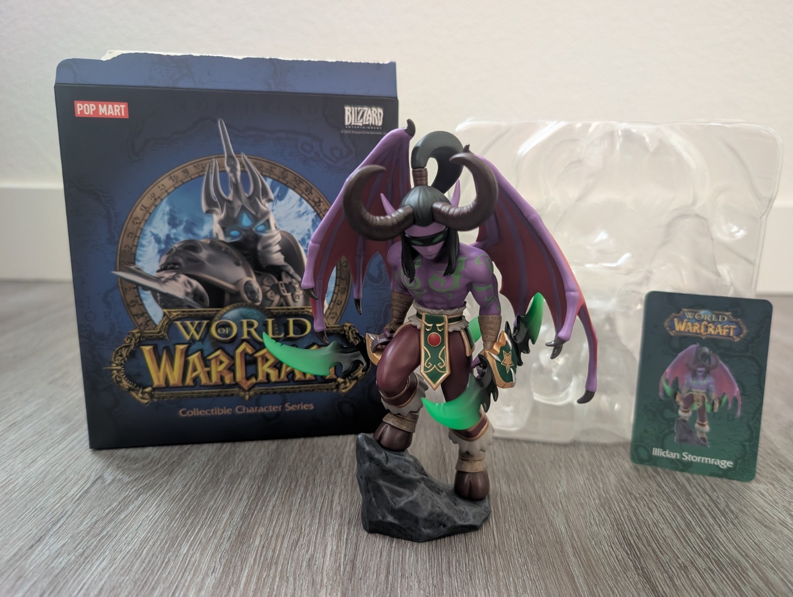 POPMART World Of Warcraft Set of 5 - Illidan Sylvanas Jaina Varian Kael\'thas