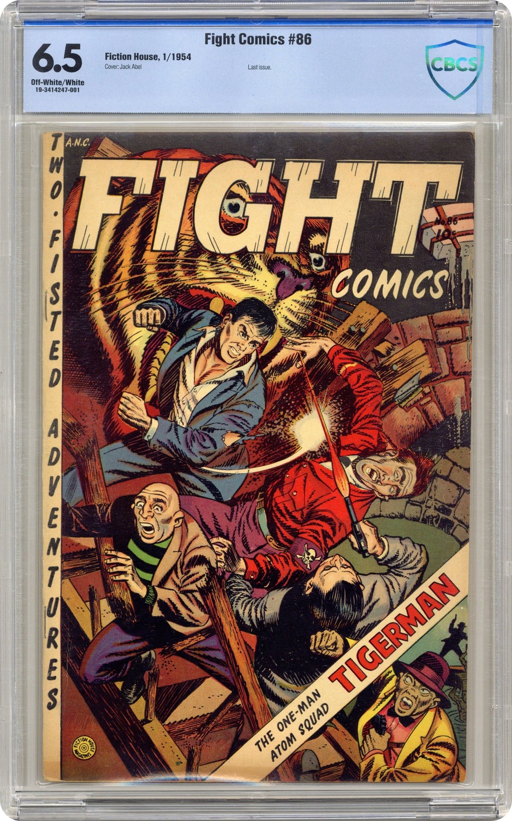 Fight Comics #86 CBCS 6.5 1954 19-3414247-001