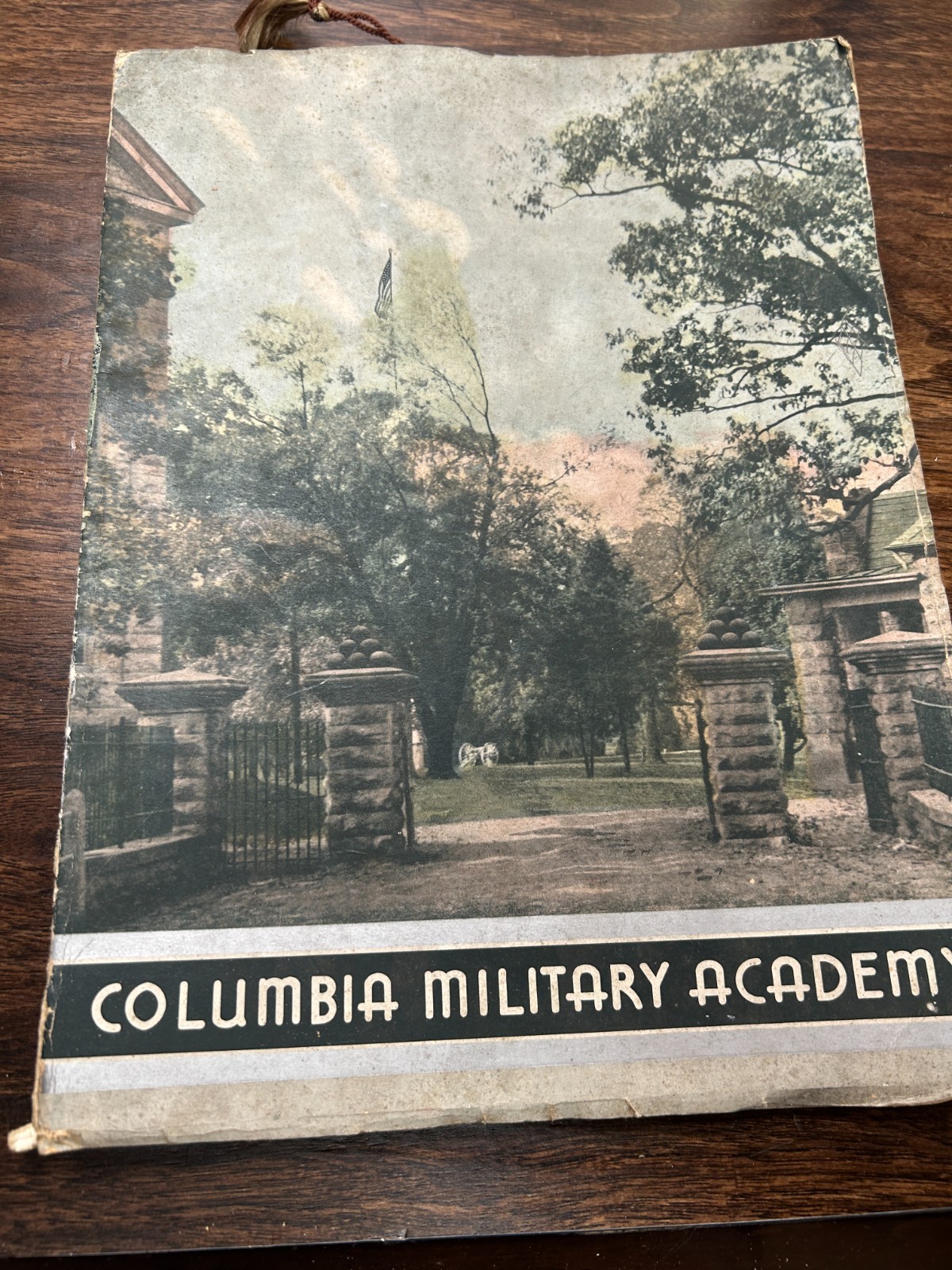 1938 Columbia Military Academy TN Announcements for Session Catalog Prospectus
