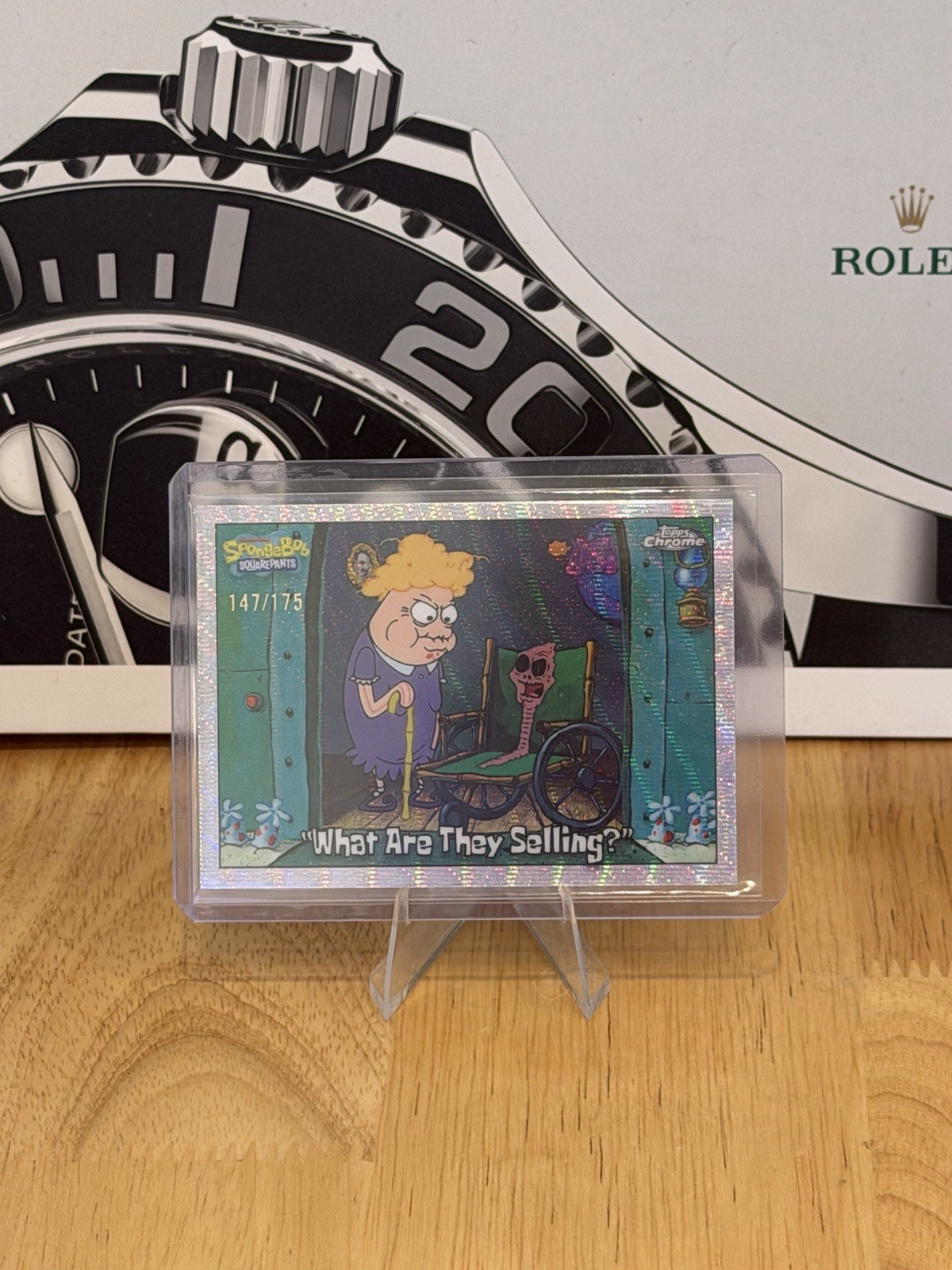 2025 Topps Chrome SpongeBob 