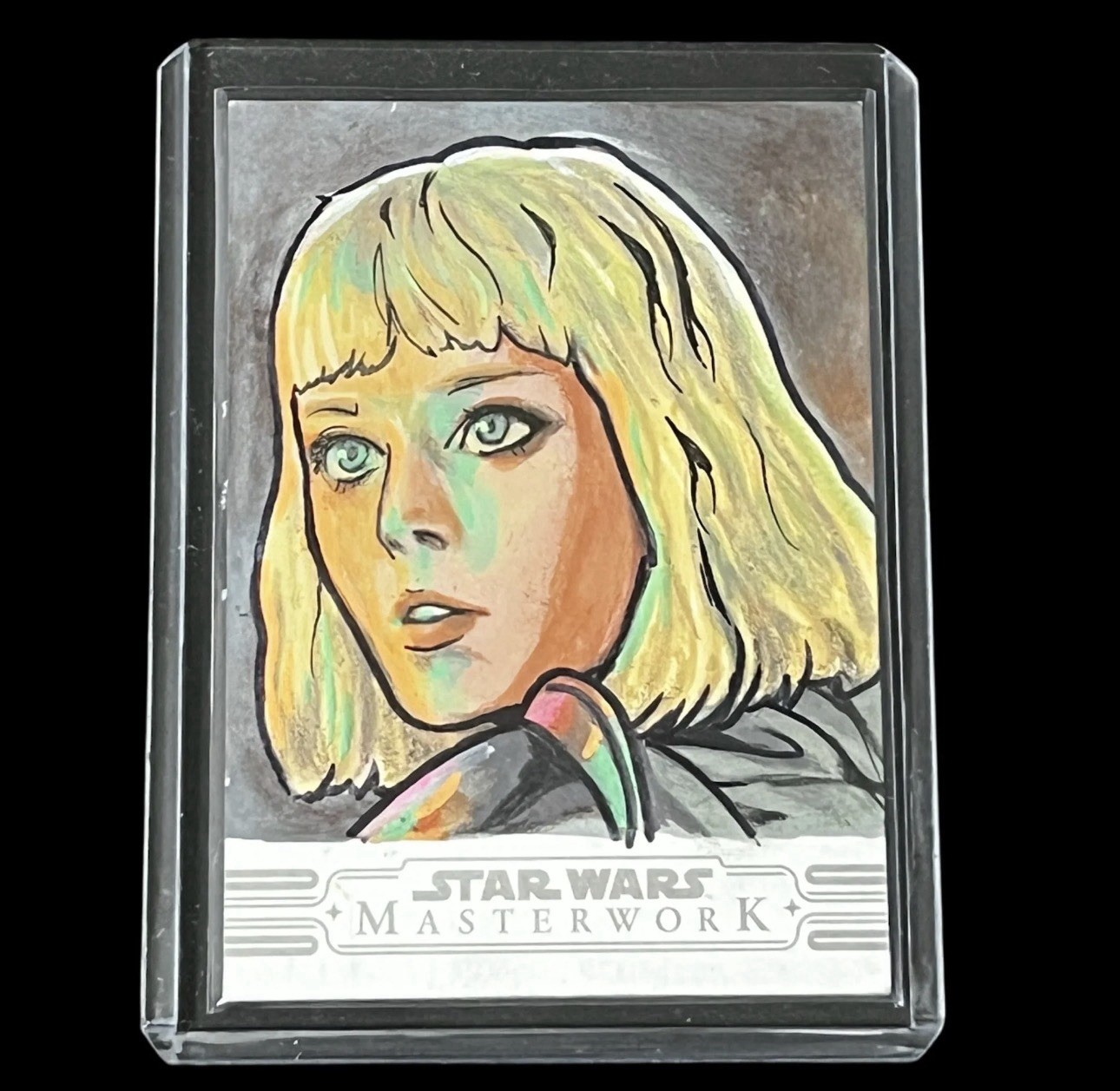 2025 Topps Star Wars Masterwork SHIN HATI 1/1 Sketch Christopher Allen Victoria