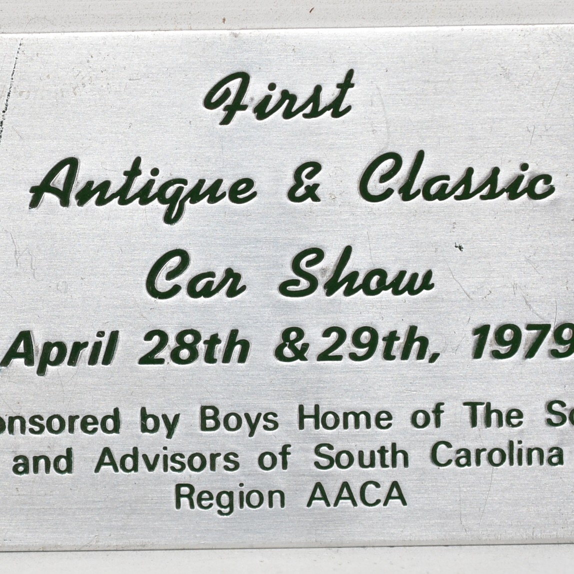1979 AACA Belton Antique Classic Car Show Boys Home Of The The South Carolina