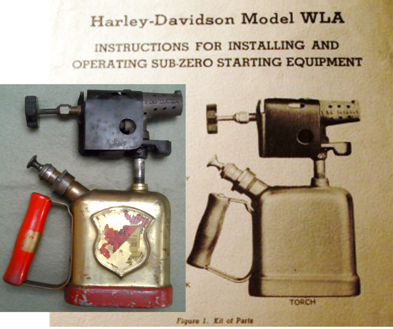 HARLEY 45 WLA FLATHEAD WW2 WWII ARMY MILITARY MOTORCYCLE JEEP WILLYS MB FORD GPW