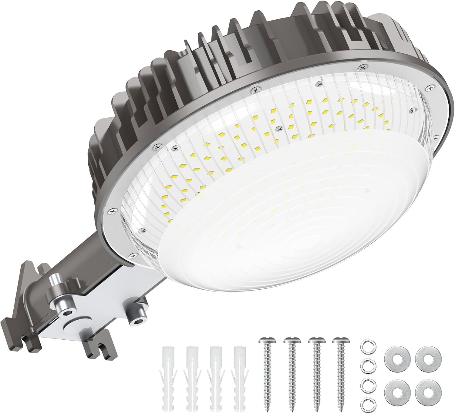 80W LED Barn Light, Outdoor Yard Light with Photocell 11200LM
