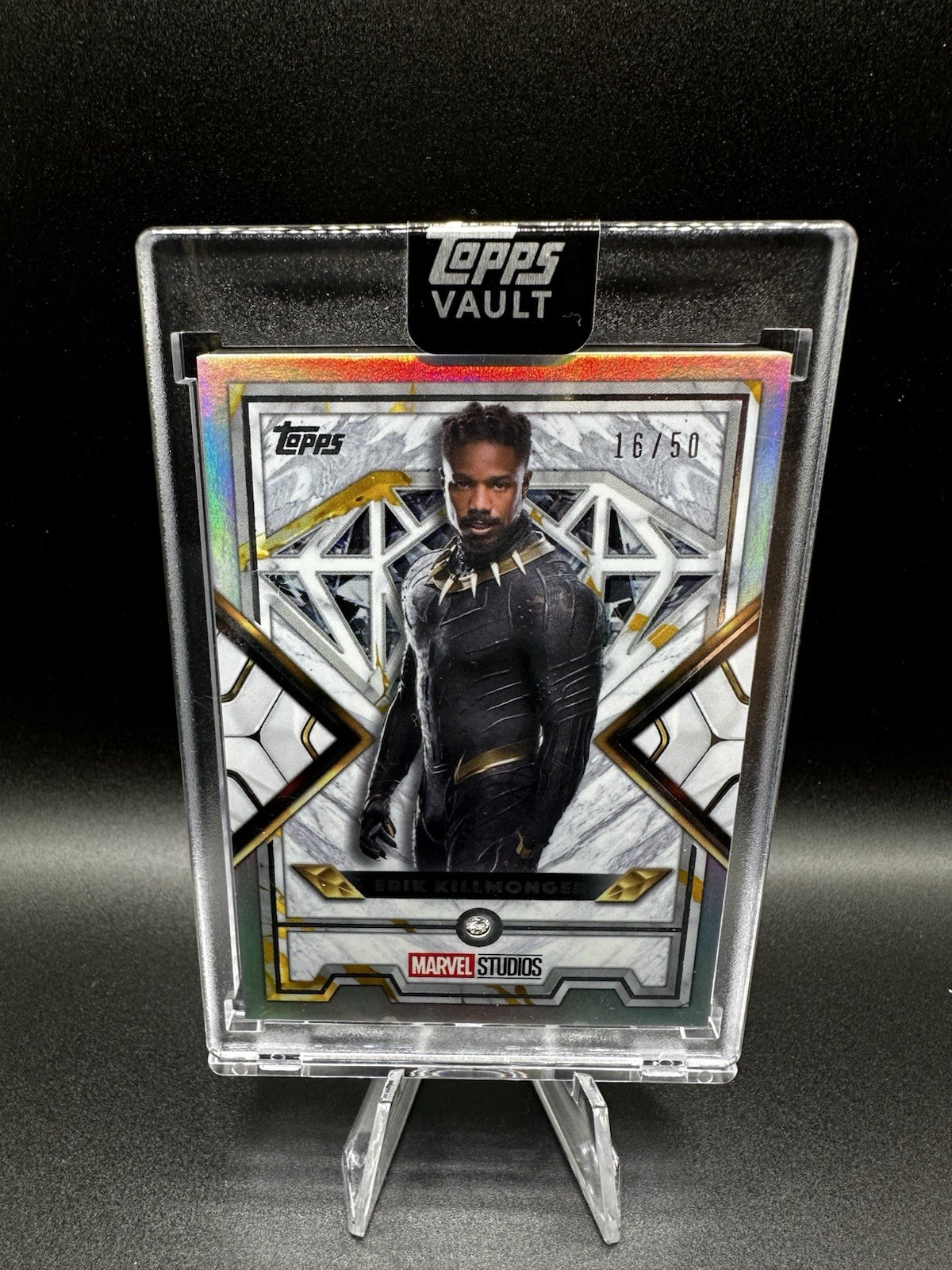 2026 Topps Marvel Vault Erik Killmonger Diamonds /50 #MD-33