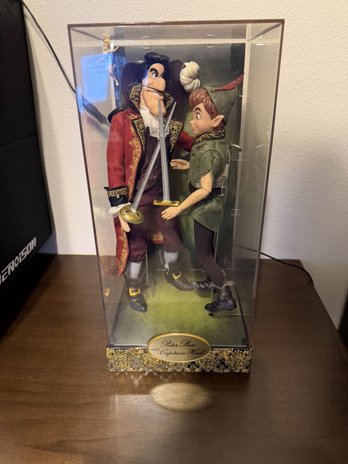 Disney Designer Collection Doll Fairytale Peter Pan Captain Hook Tinkerbell LE