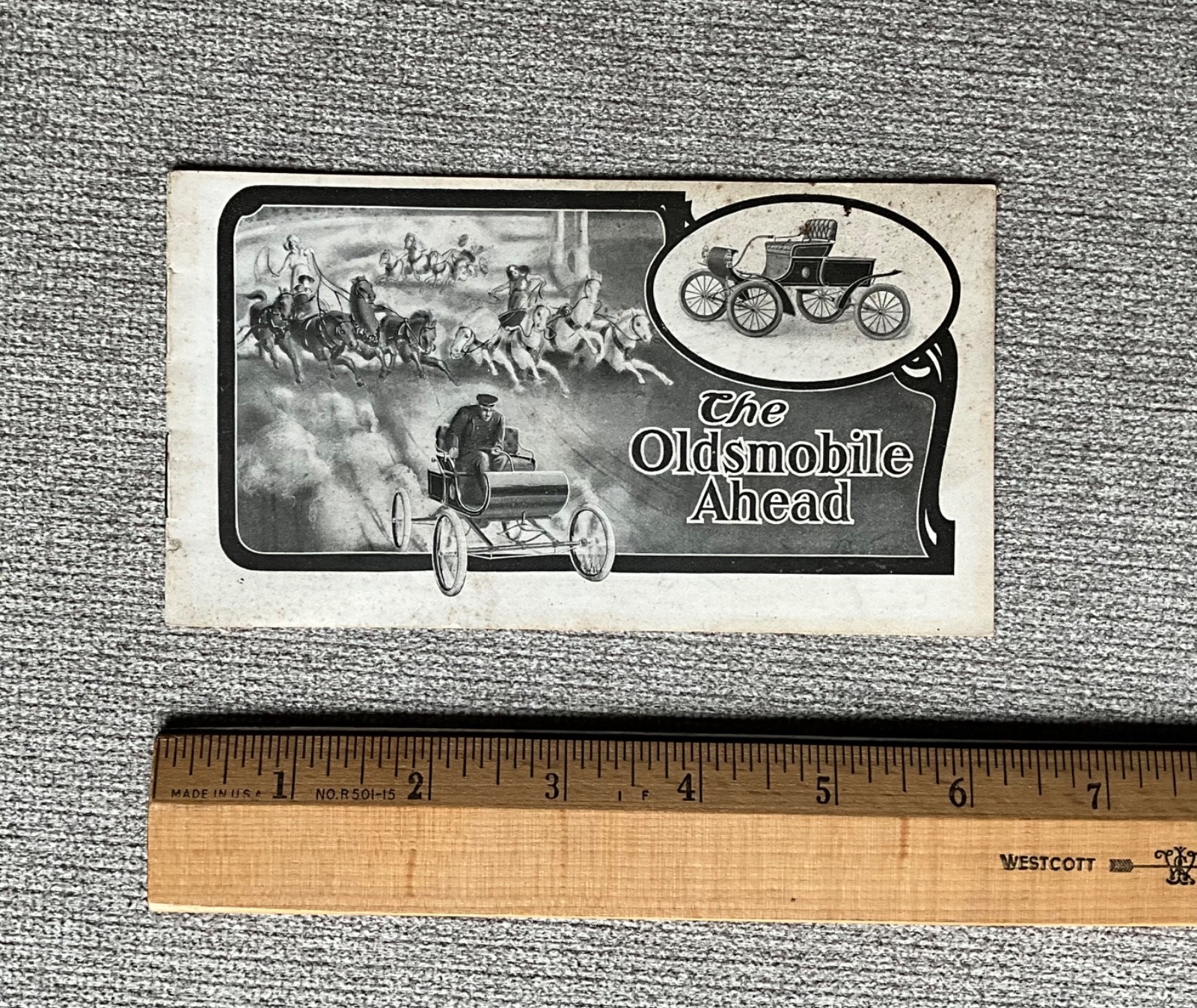 1904 Oldsmobile Sales Brochure | Factory Original | Cook-Todd Automobile Co.