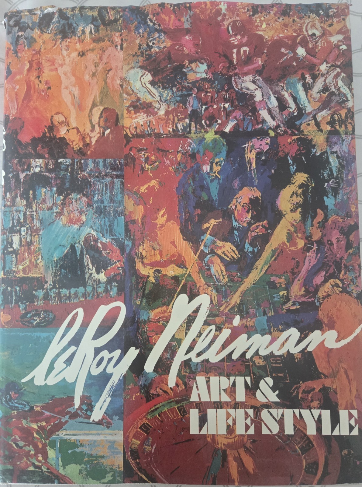 leroy neiman signed book