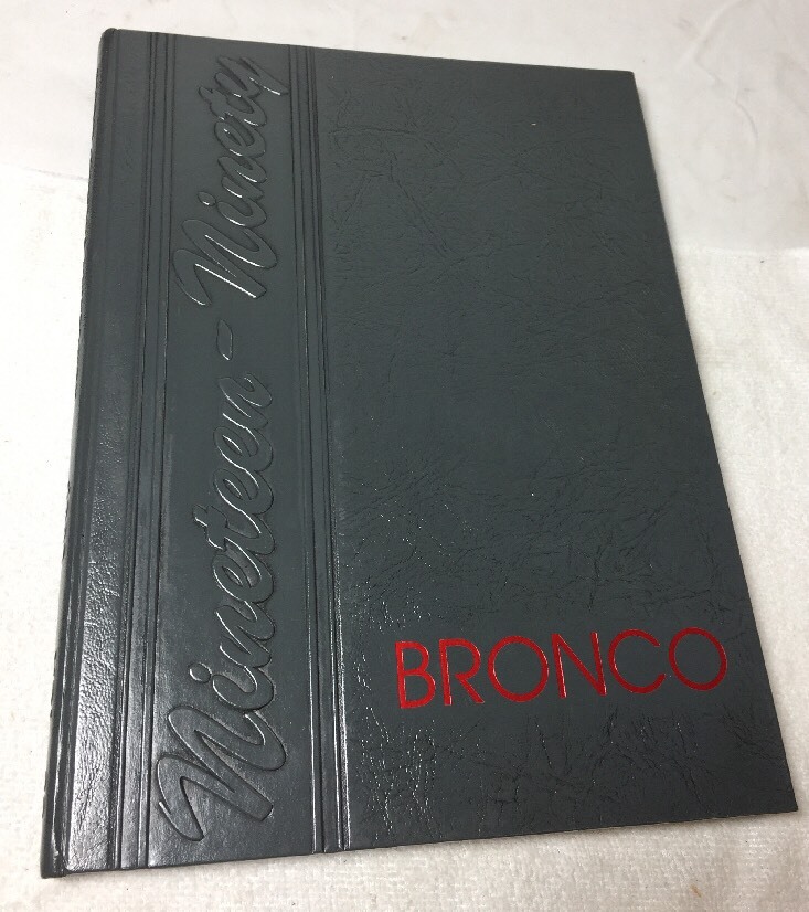 1990 Hardin-Simmons University, Bronco yearbook Abilene, Texas