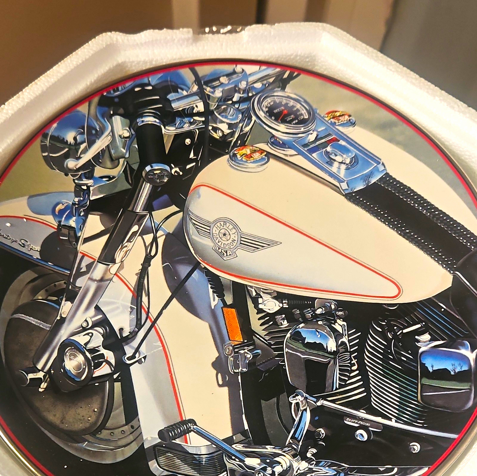 Harley-Davidson Motorcycle Collector Plates Lot Set, Multiple Designs