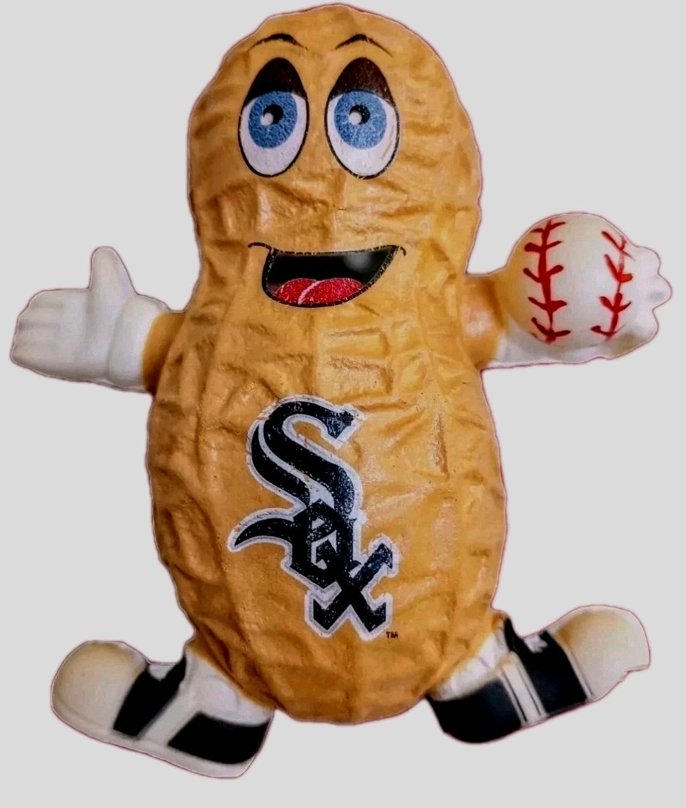 Chicago White Sox MLB Peanut 3D Refrigerator Magnet 4\