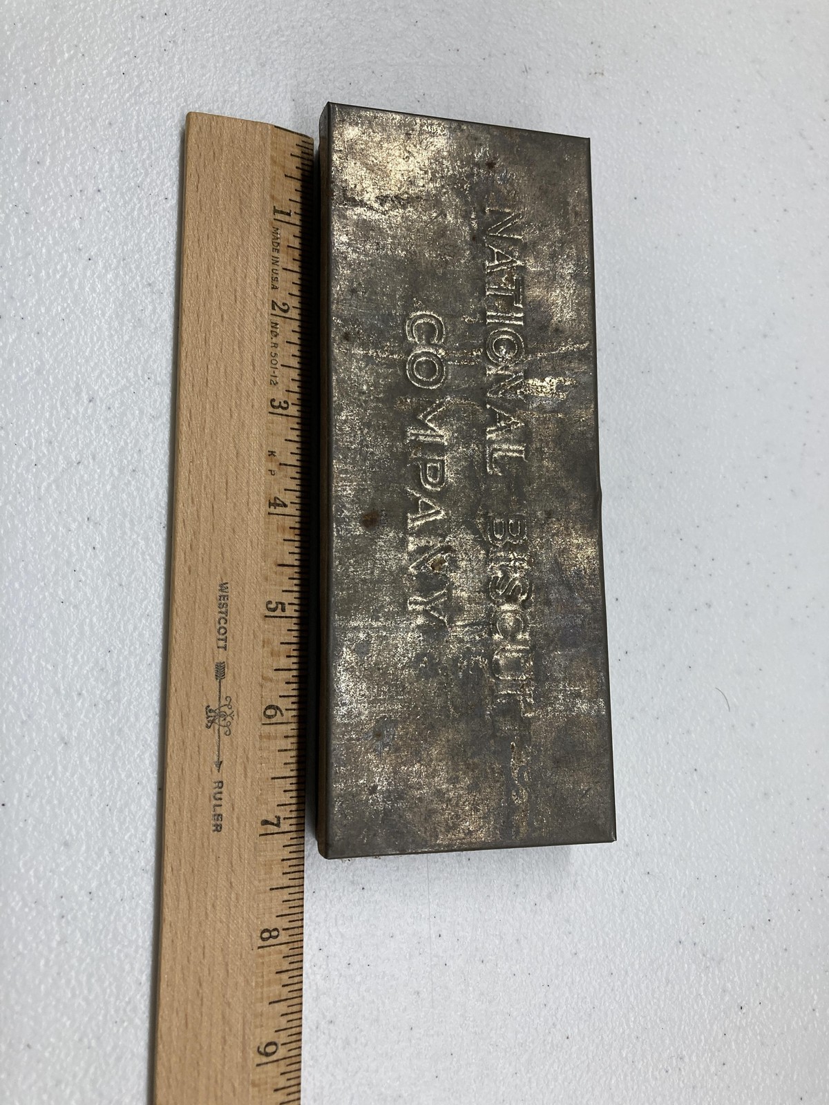 Vintage Nabisco Tin National Biscuit Company Metal Crackers Early1900s - 1930s