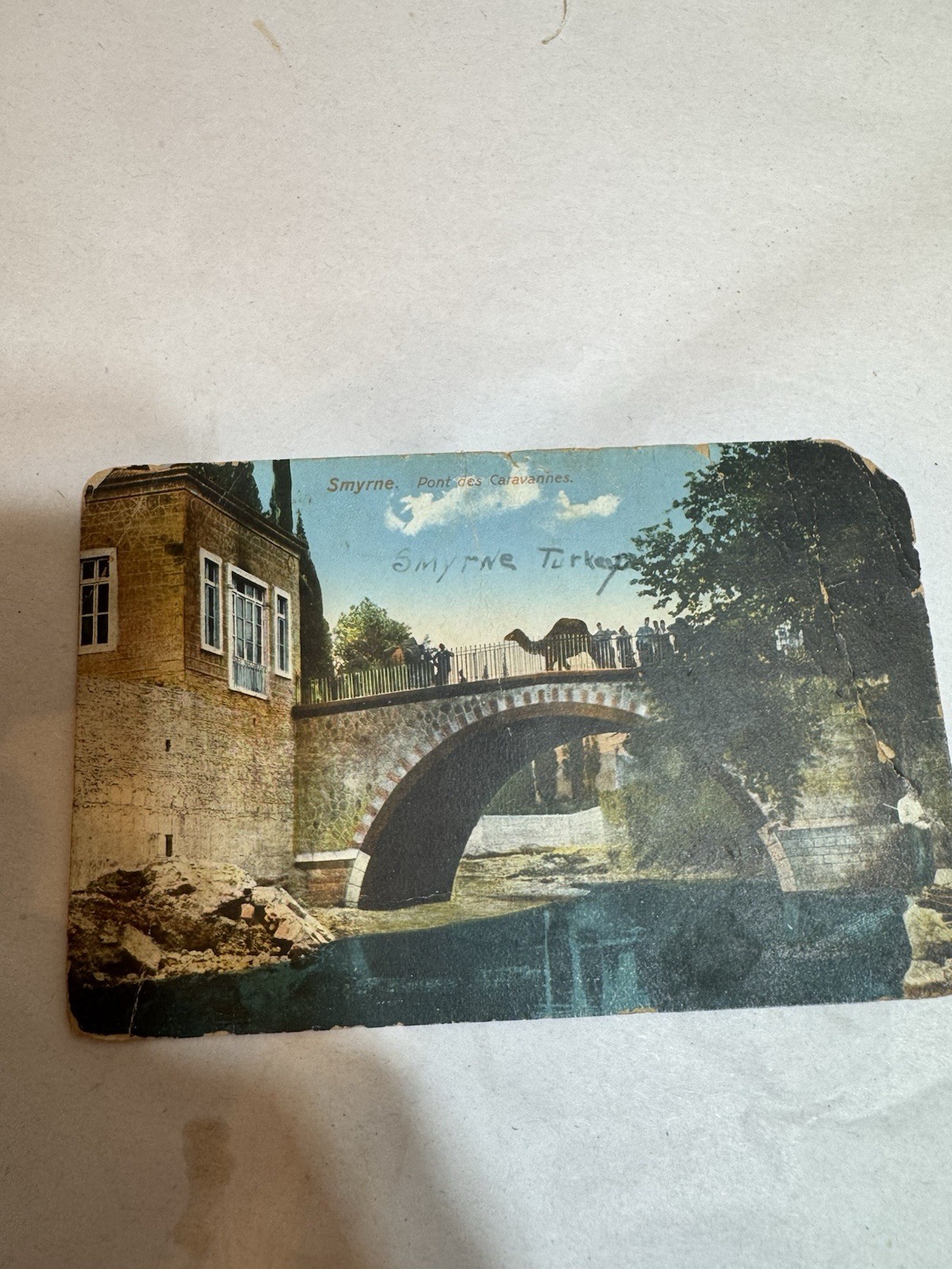 smyrne turkey pont des caravannes postcard #3