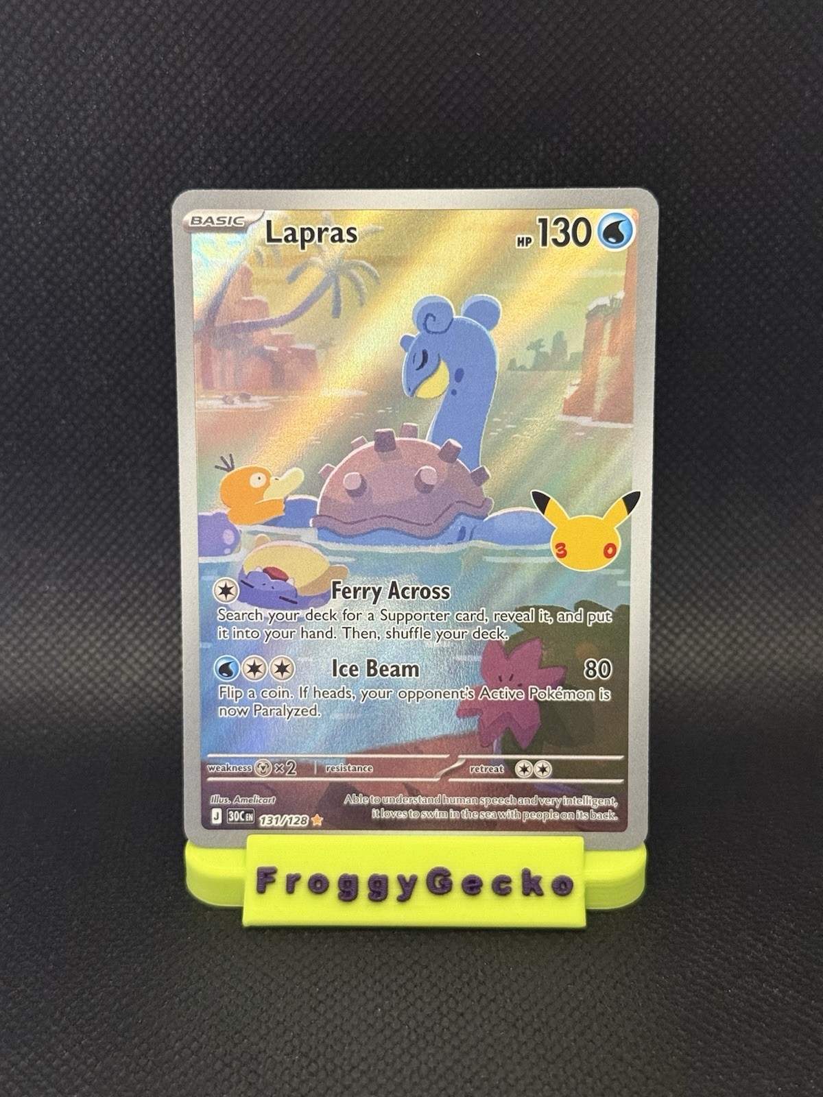 Lapras - 131/128 - ME: 30th Celebration (30C)