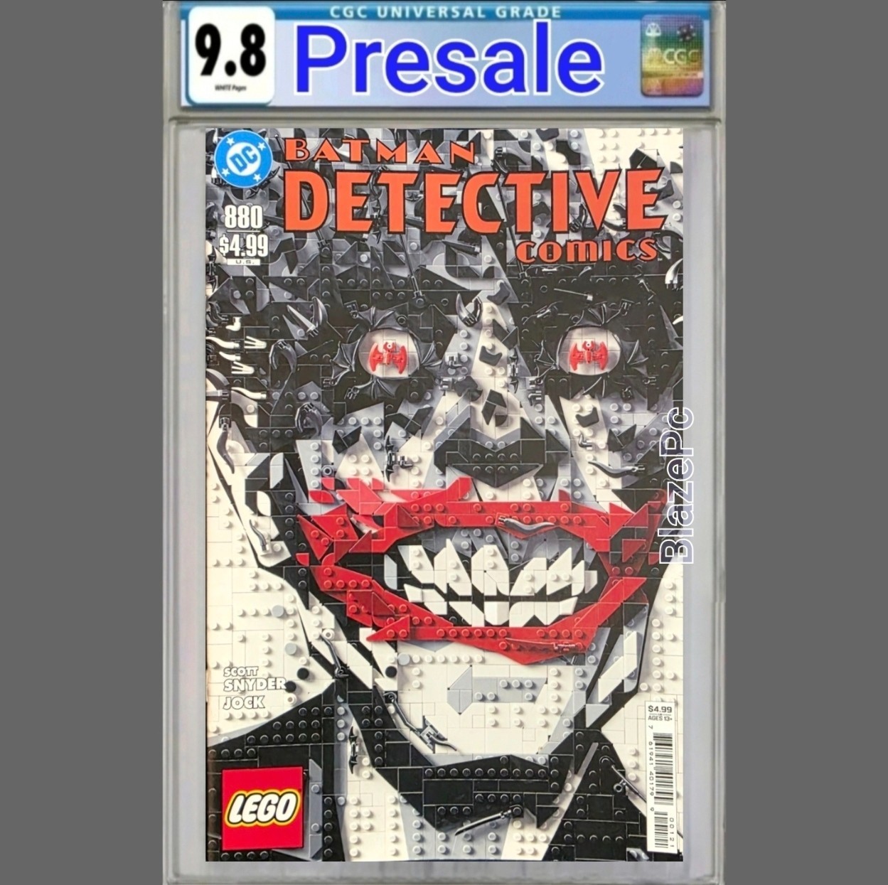 Detective Comics #880 Facsimile CGC 9.8 Lego Cover B Jock Variant 2026 PRESALE