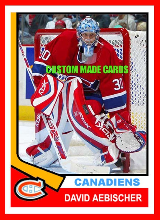 MONTREAL CANADIENS *GOALIES* CUSTOM MADE FRIDGE MAGNETS 42 DIFFERENT