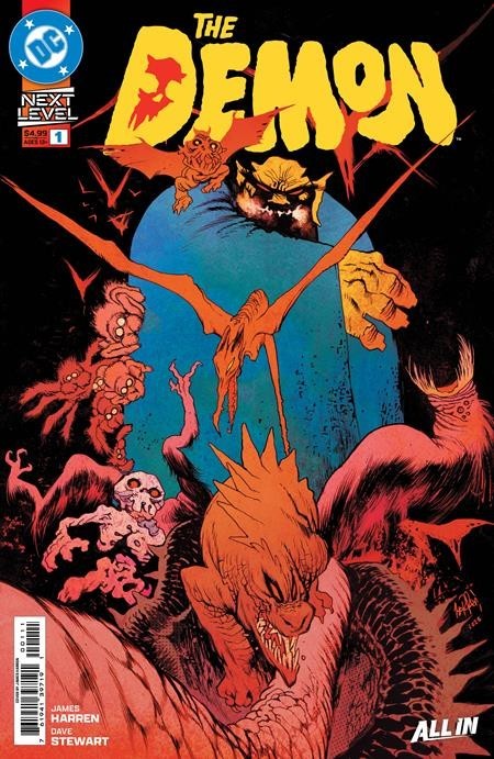 Demon #1 CVR A James Harren Pre Order 10/7/26 DC Comics
