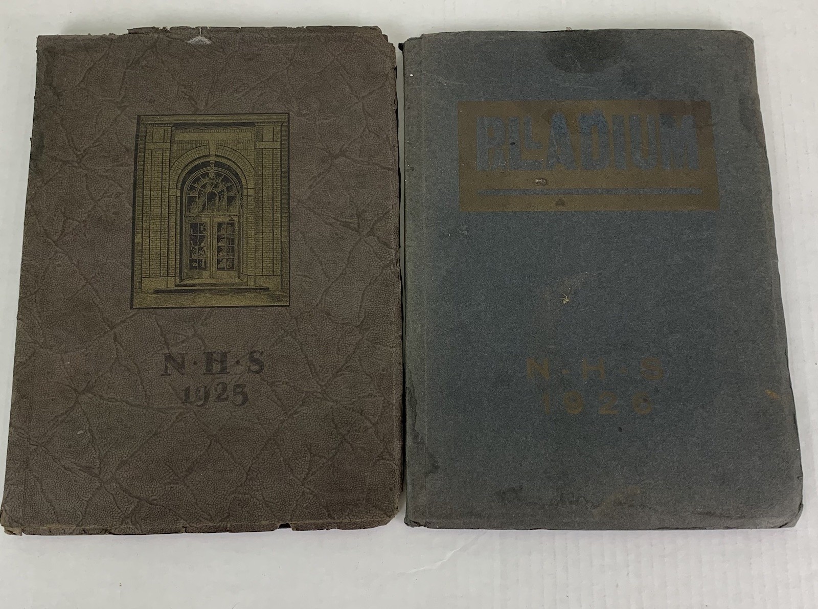 NORTHVILLE MICHIGAN 1925 & 1926 High School Yearbooks Antique Vintage Yearbook
