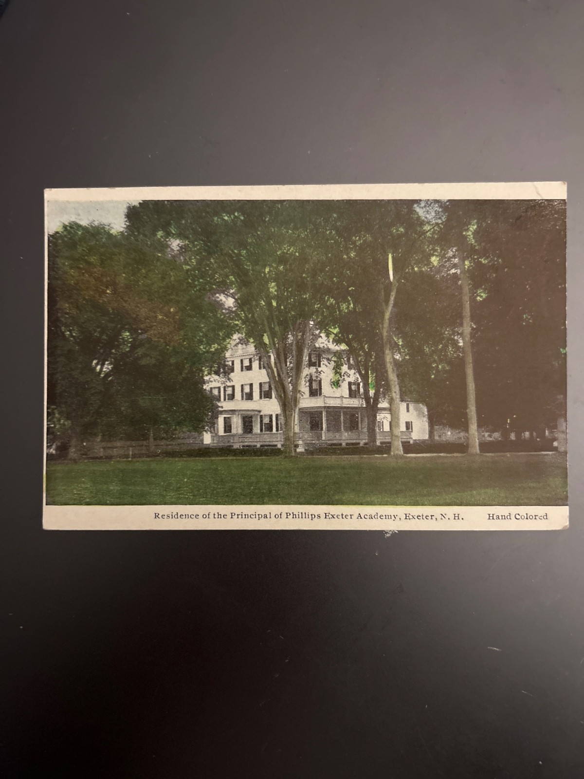 Residence of the principal of Phillips Exeter academy, Exeter NH