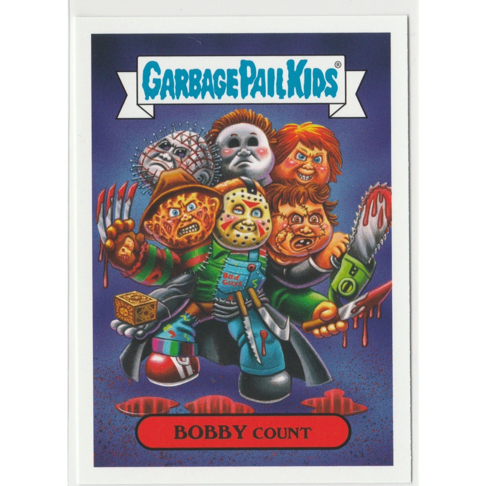 Bobby Count #15b Garbage Pail Kids GPK