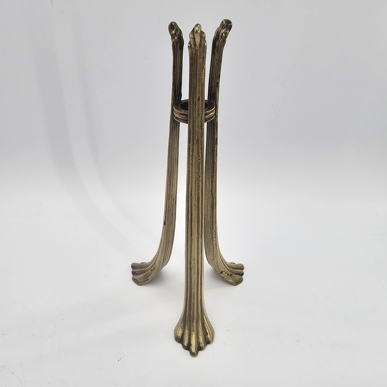Vintage Silvestri Brass Tripod 10