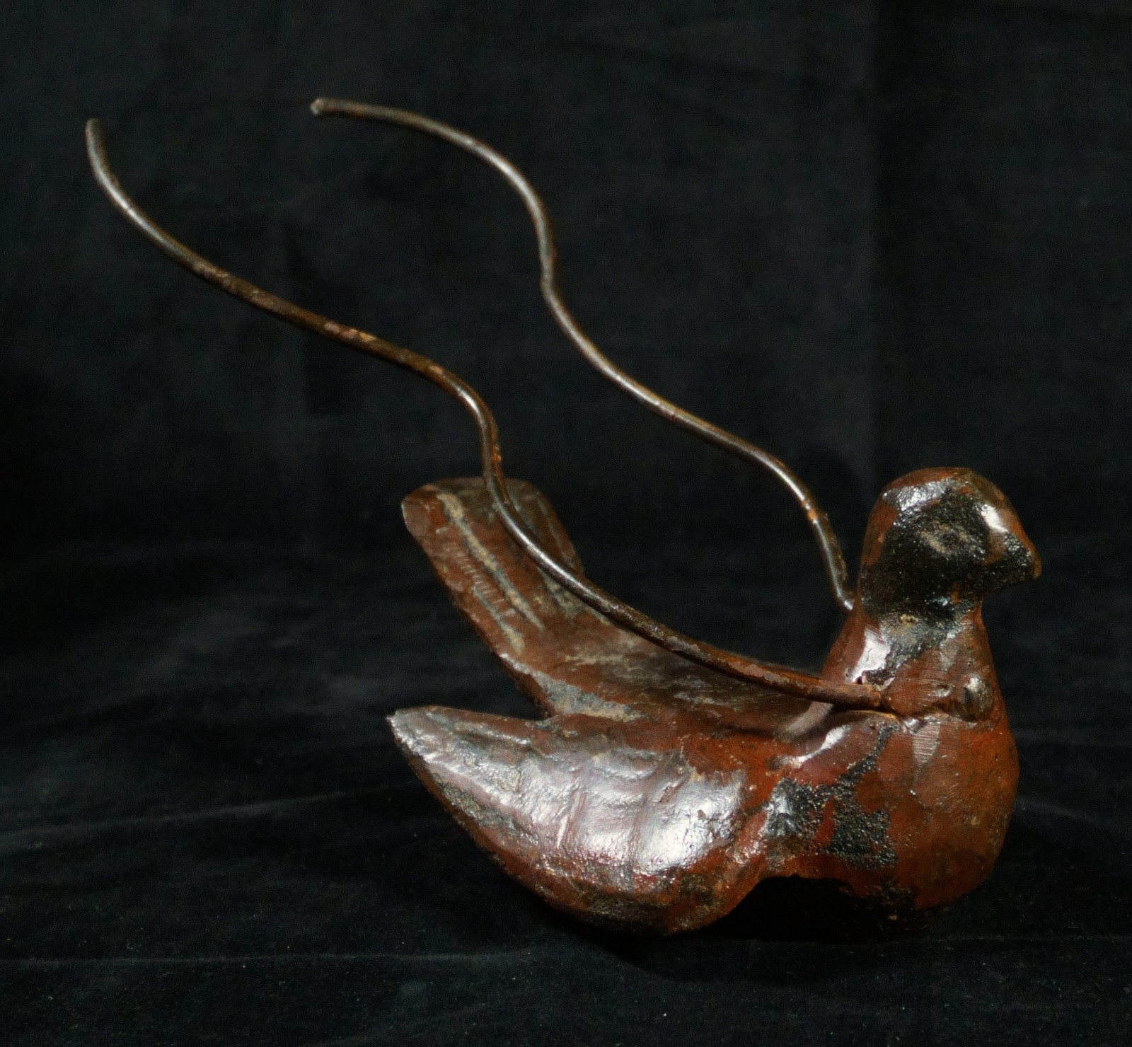 Jan Barboglio Hand Forged Cast Iron Primitive Dove Votive Candle Holder (A3) Jan Barboglio Hand Forged Cast Iron Primitive Dove Votive Candle Holder (A3)