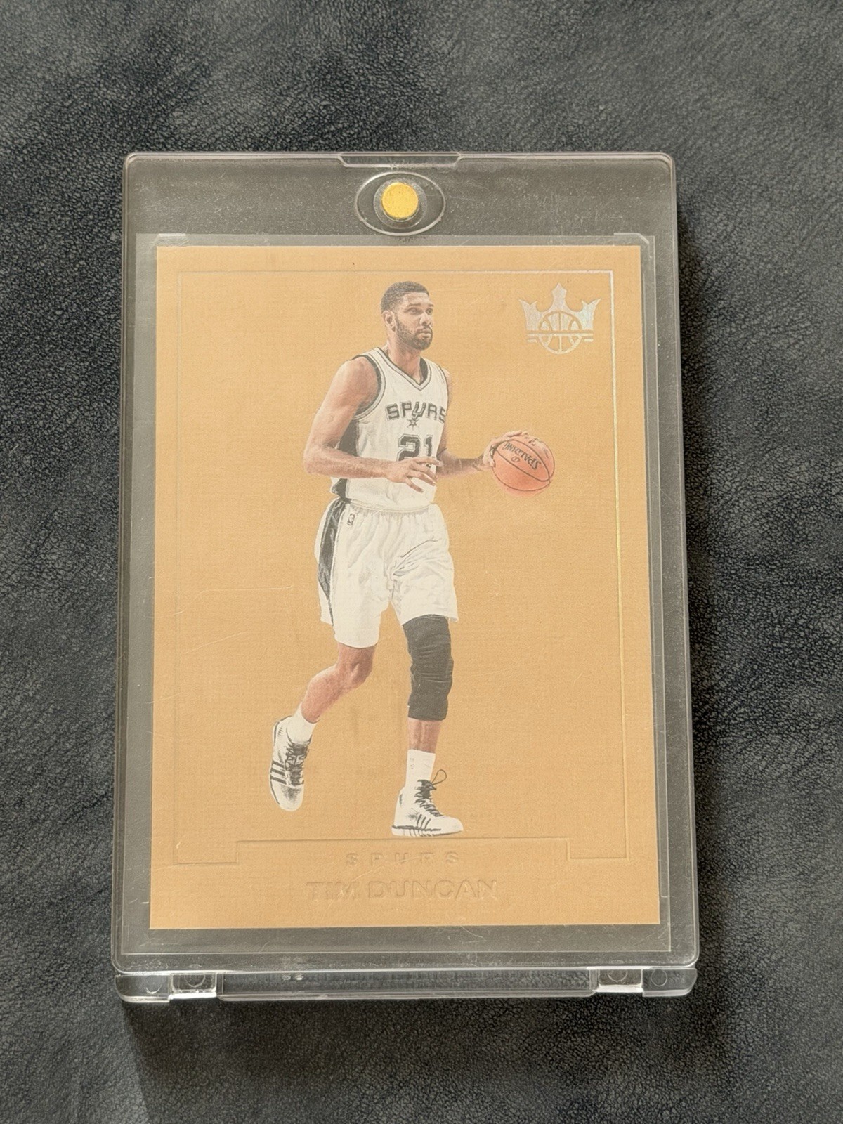 2024-25 Panini Court Kings Blank Slate Tim Duncan #29 San Antonio Spurs