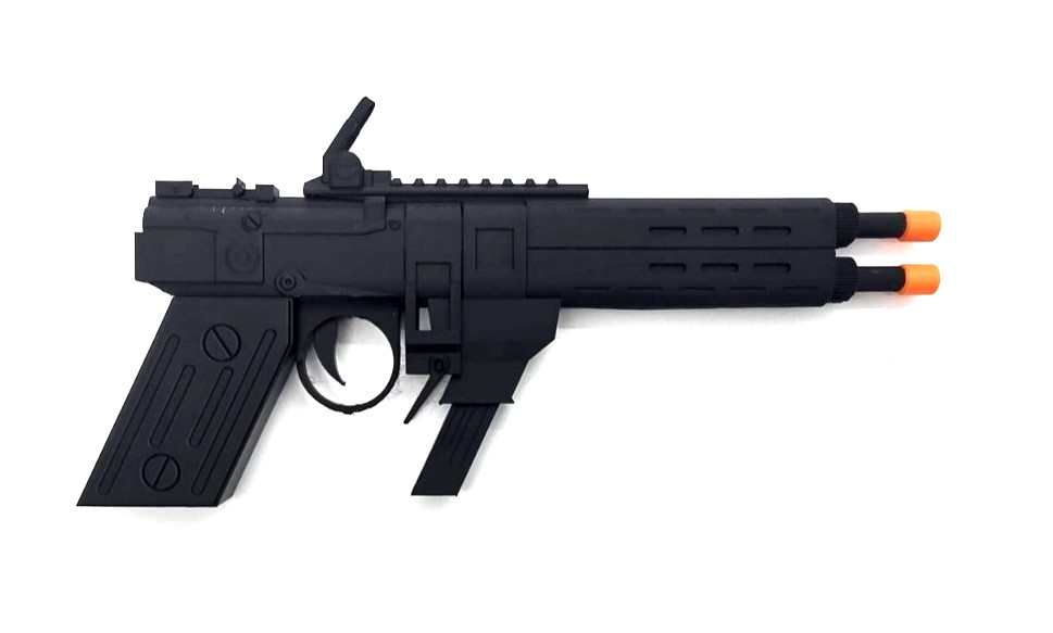 Replica Borderlands Infinity Pistol 3D Printed Prop Gun For Fantasy & Cosplay