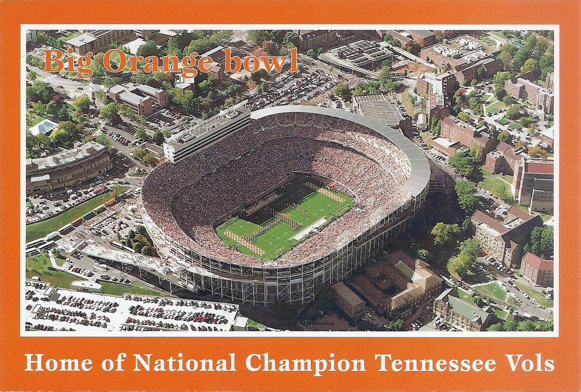 Prime View, Neyland Stadium Postcard - Home of National Champion Tennessee Vols