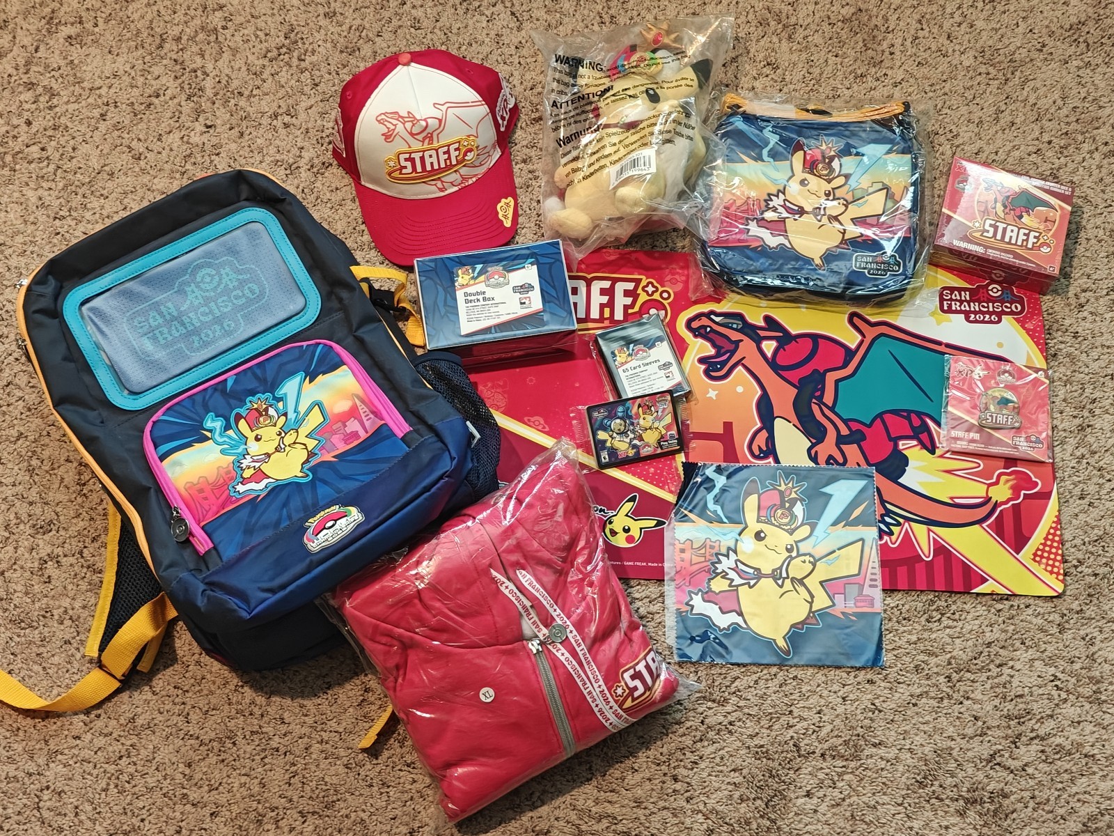 Pokémon World Championships 2026 Staff Welcome Kit With Promo Cards
