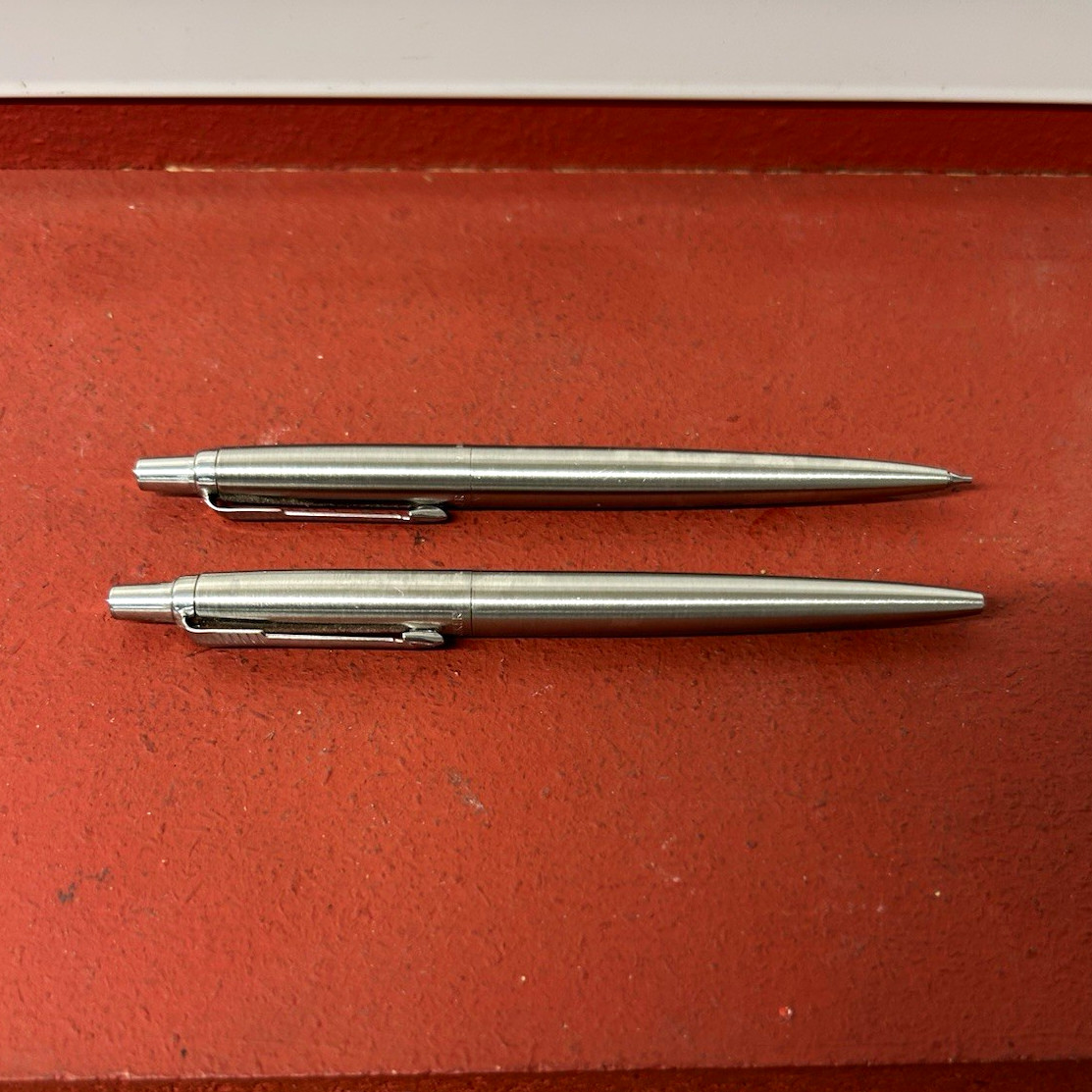Vintage Parker mechanical pencil and pen set of 2 vintage Parker