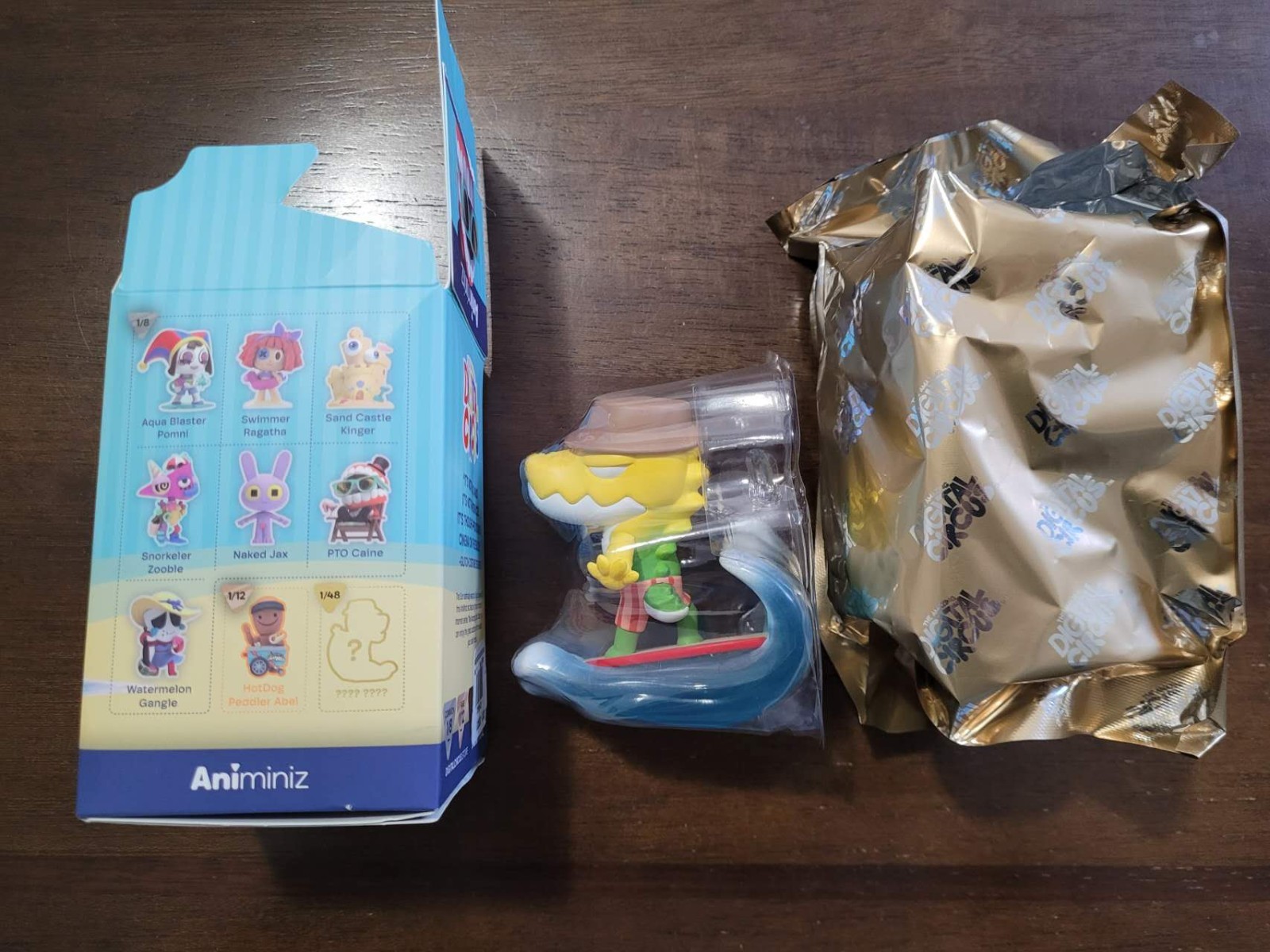 Gummigoo 1/48 Super Rare Beach Series The Amazing Digital Circus Animiniz Glitch