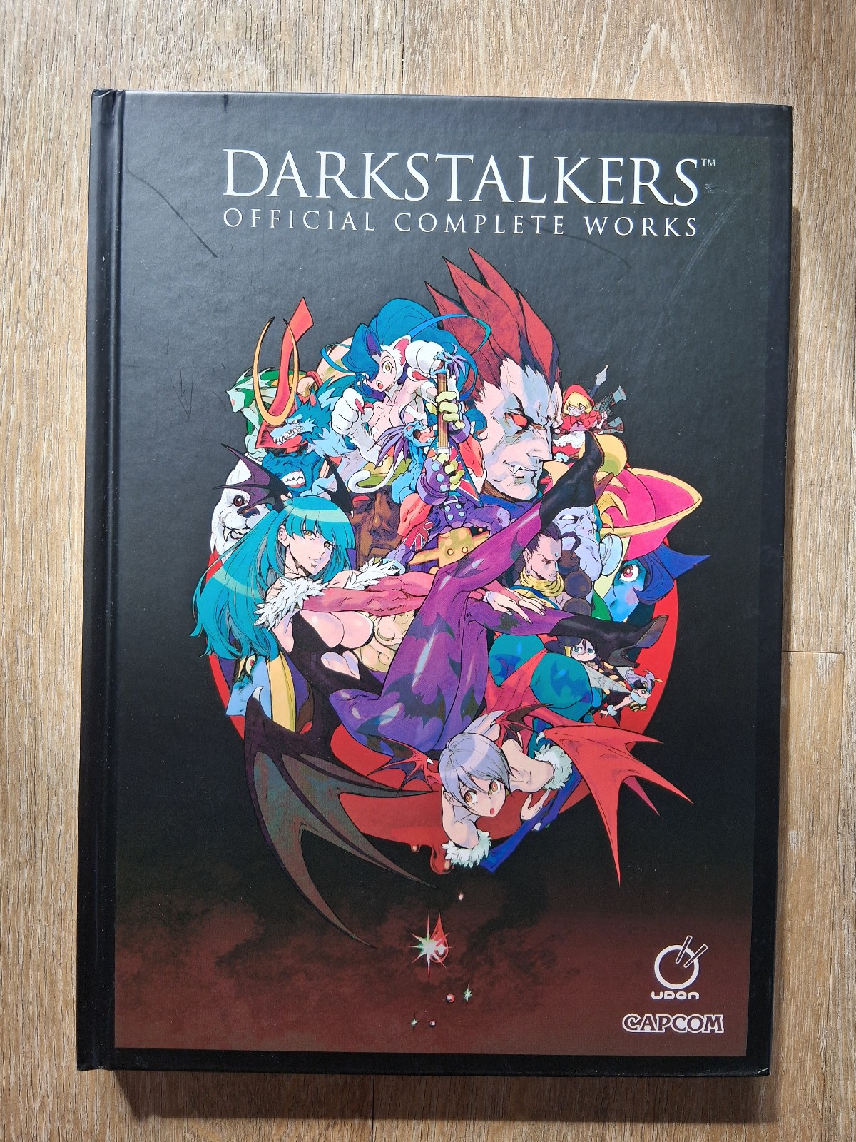 Darkstalkers Official Complete Works Art Book English Hardcover Udon Capcom