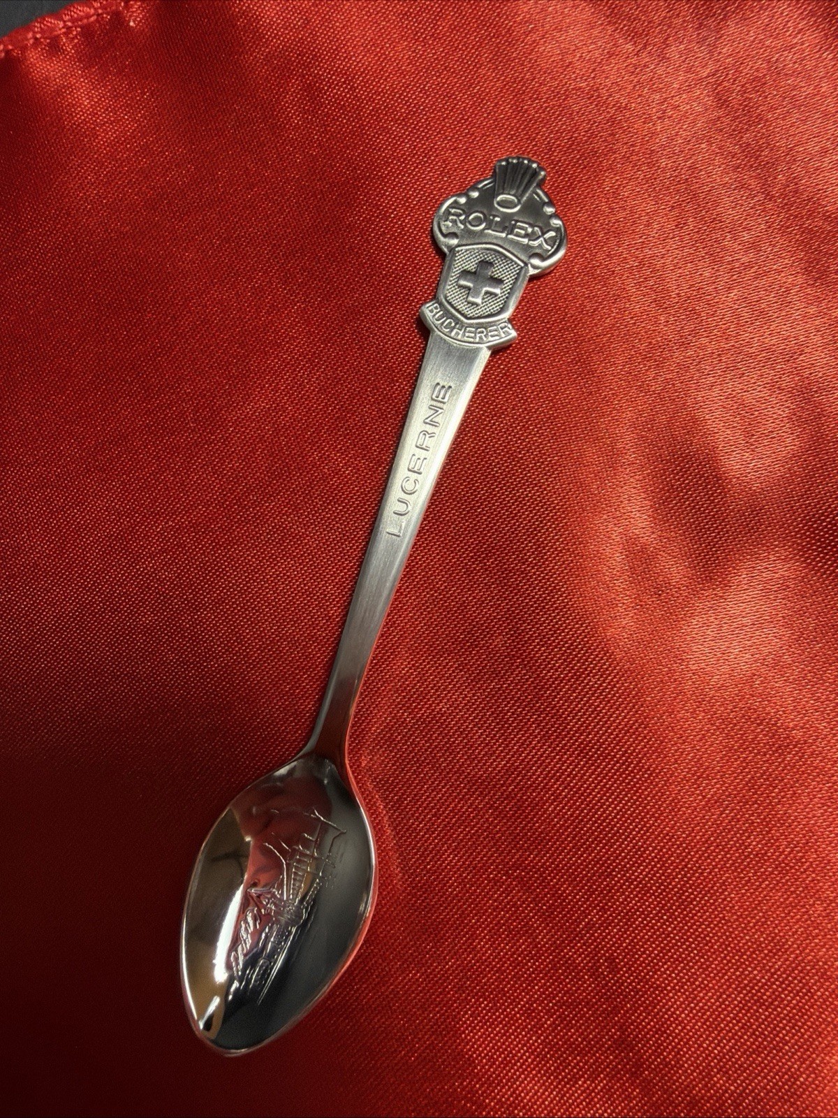 Rolex Bucherer Lucerne Switzerland Collectible Spoon