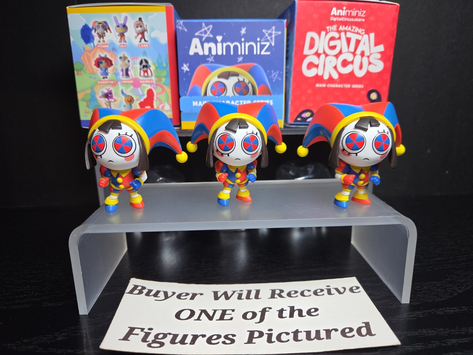 Animiniz X1 The Amazing Digital Circus Main Character Series Pomni $28.99