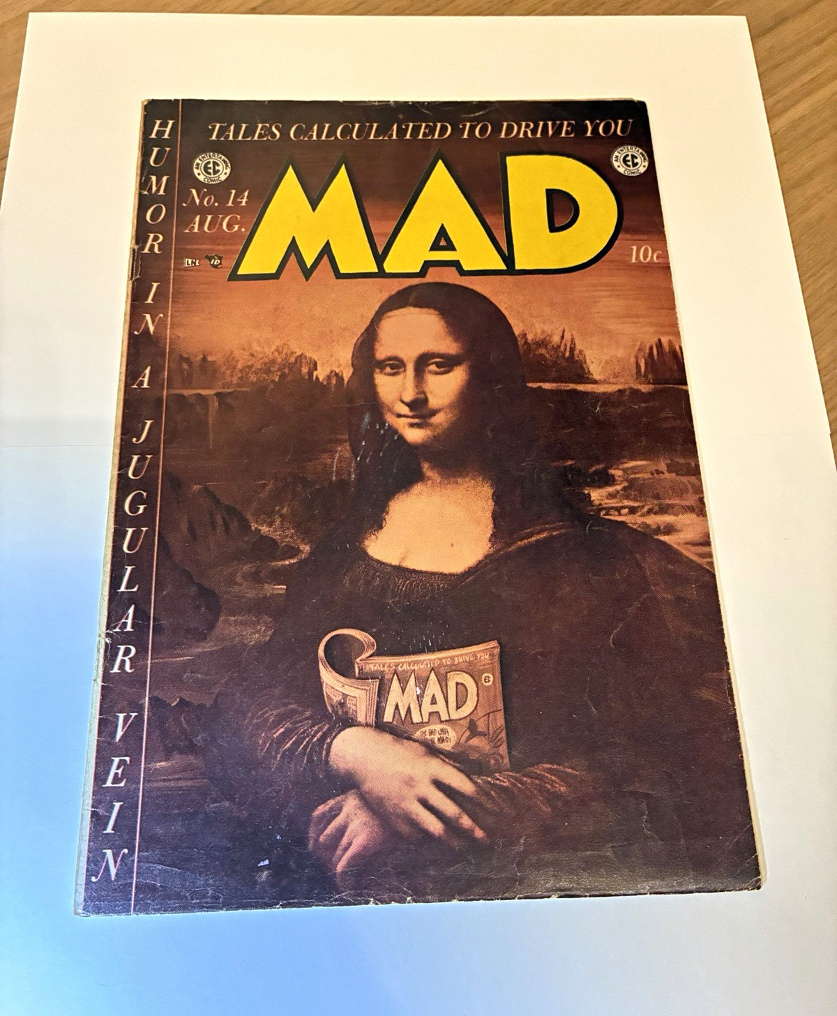 MAD Issue #14 EC Comics Golden Age 1954