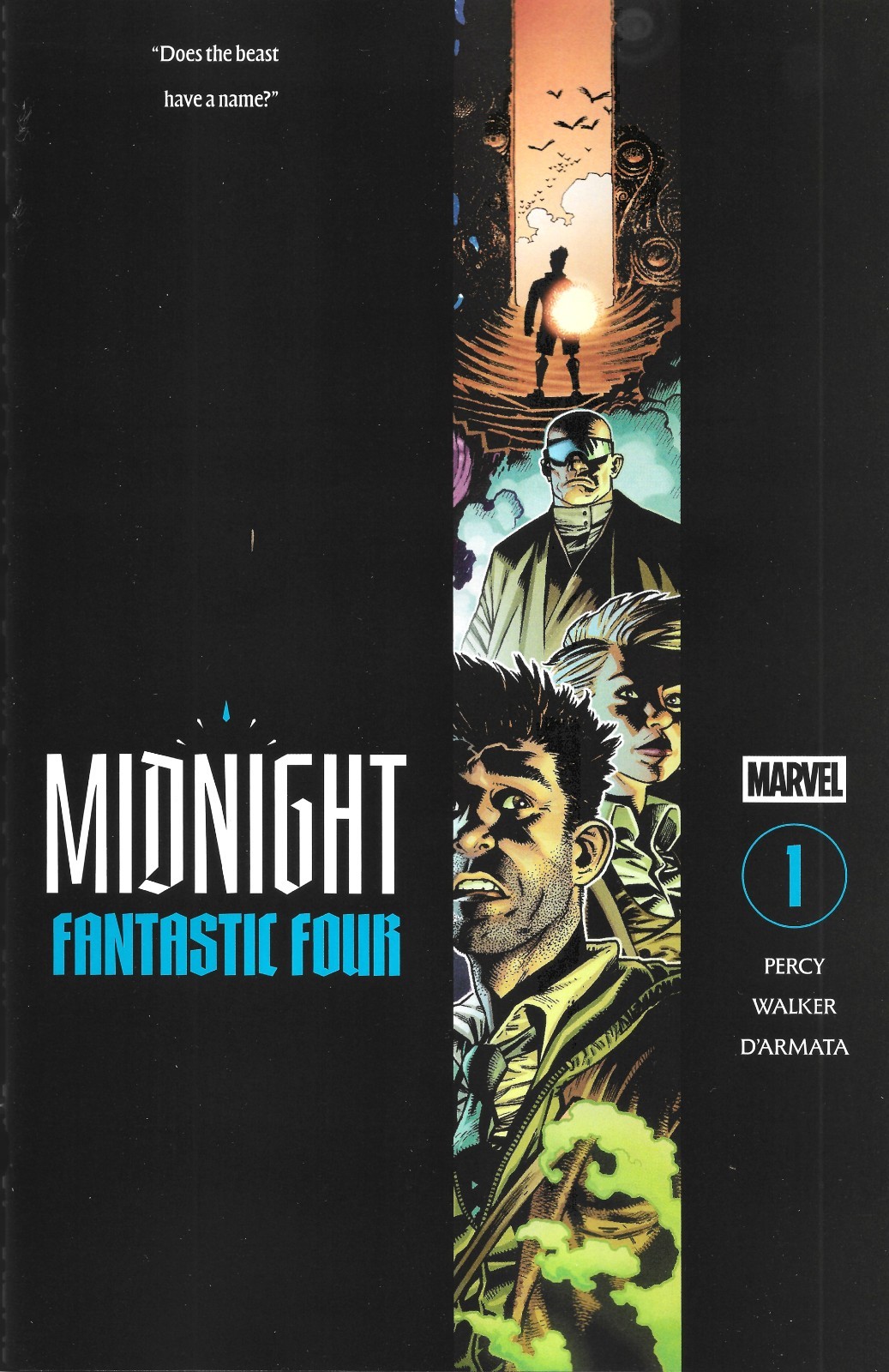 MIDNIGHT FANTASTIC FOUR #1 COVER A KEV WALKER MAIN COVER (MARVEL COMICS 2026)