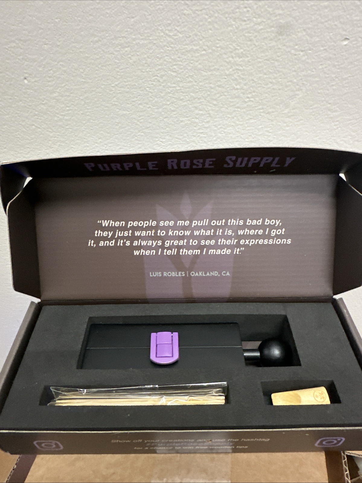 Purple Rose Supply G2 Cannagar Mold Kit Personal Size for DIY 2-4g