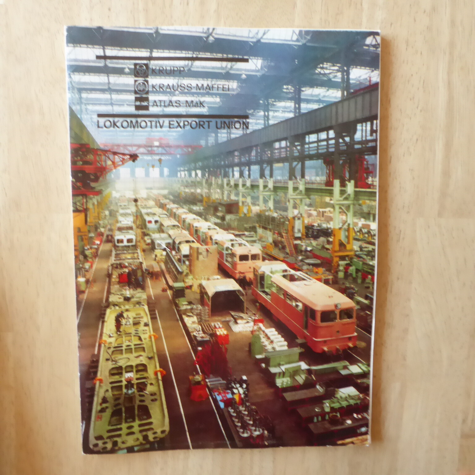 Krauss-Maffei - Krupp-Atlas-MAK Locomotive Export Manufacturer Catalog Very Rare