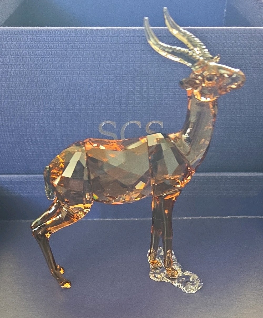 Swarovski Crystal SCS Gazelle 2018 5301551 Retired 