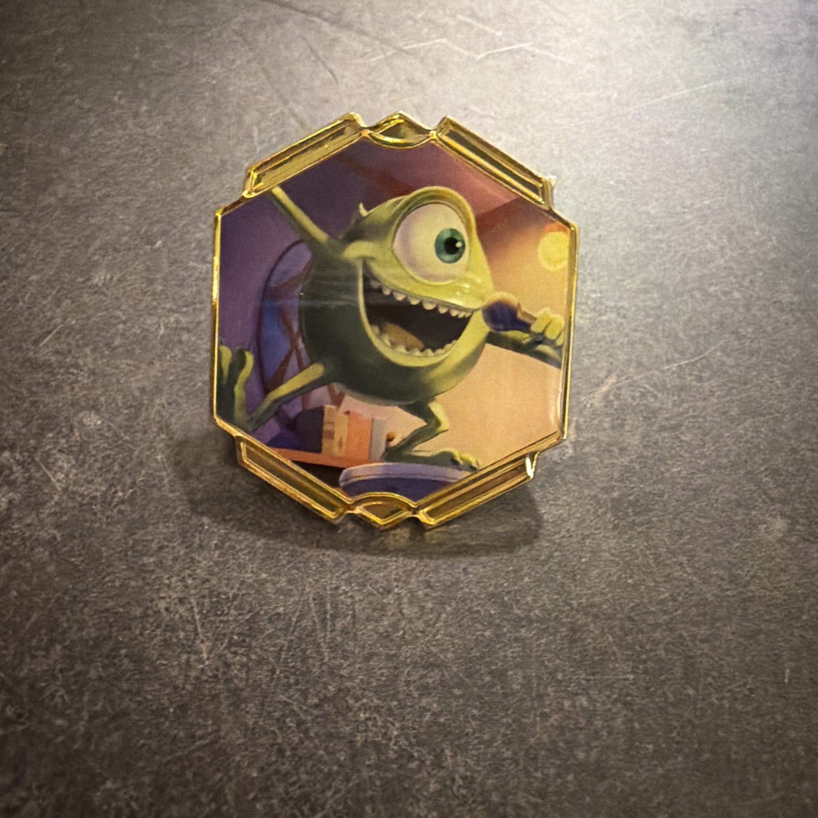 Mike Wazowski Monsters pixar Lorcana Enamel Disney Pin – Costco Exclusive