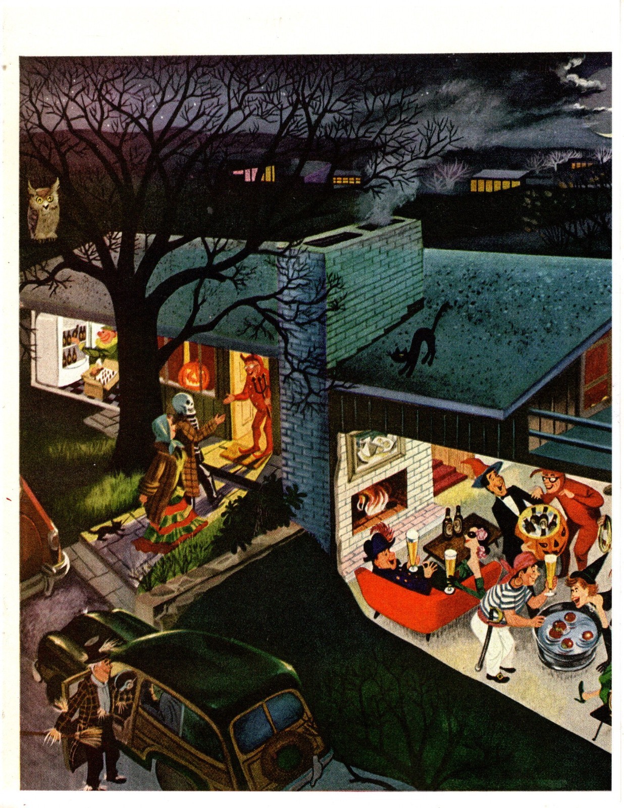 Bring the Woody Wagon to our 1954 Halloween Costume Party - nice Reproduction